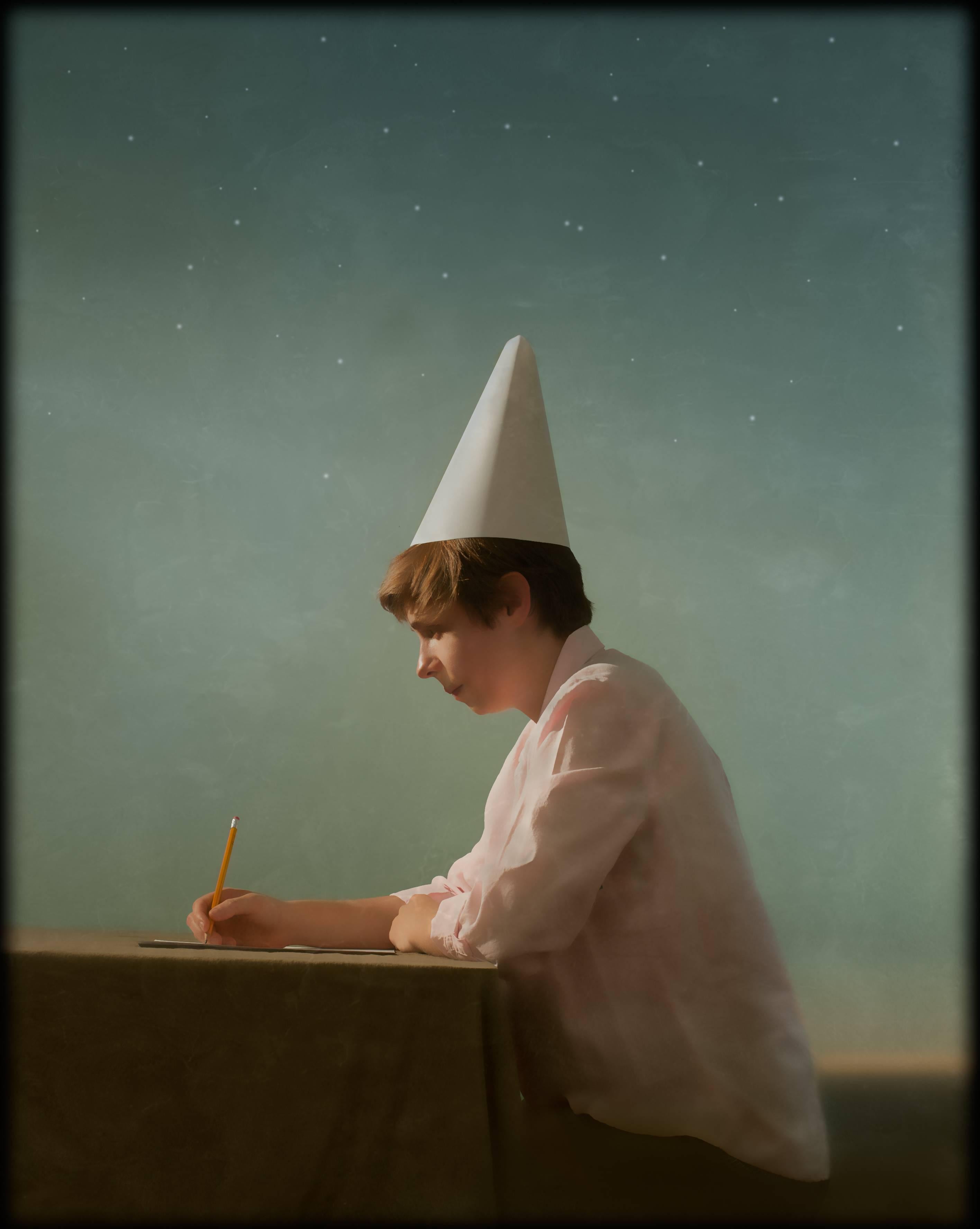 Andrew Pinkham Color Photograph - "The Conjuror" Illustrative Photography