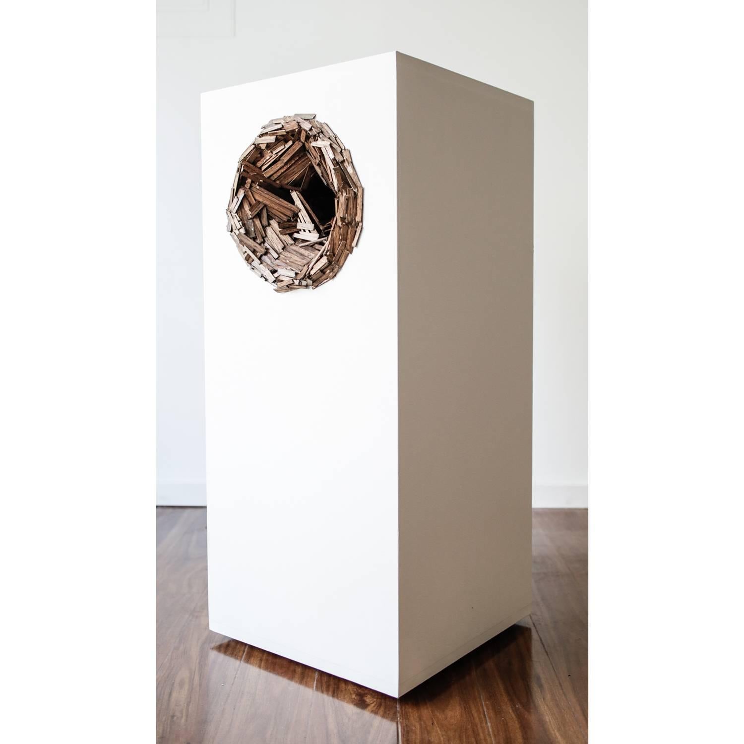 Seth Clark Abstract Sculpture - Pedestal Study IV