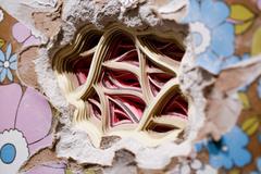 Memento Morididdle Movement #111: Abstract Mixed Media Sculpture