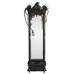 Black Hallway Mirror 12