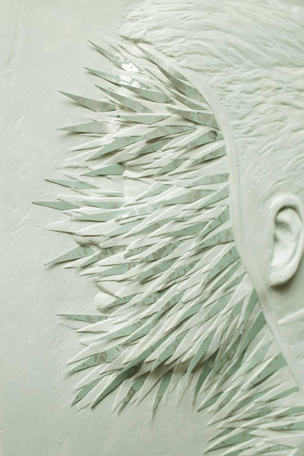 Prickly (Green) - Sculpture by Jedediah Morfit