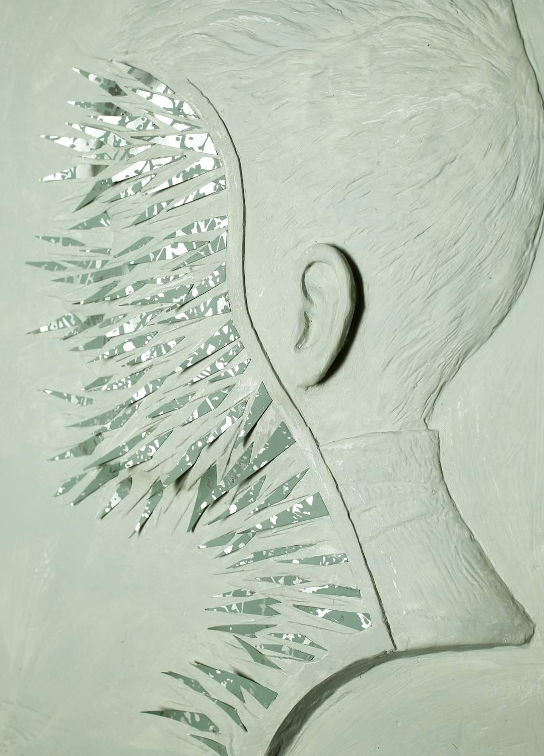 Prickly (Green) - Contemporary Sculpture by Jedediah Morfit