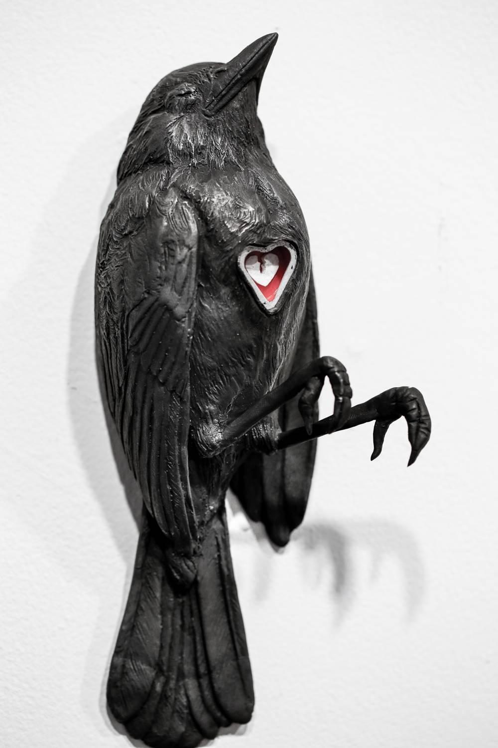 Do not resuscitate - Black Still-Life Sculpture by Darla Jackson