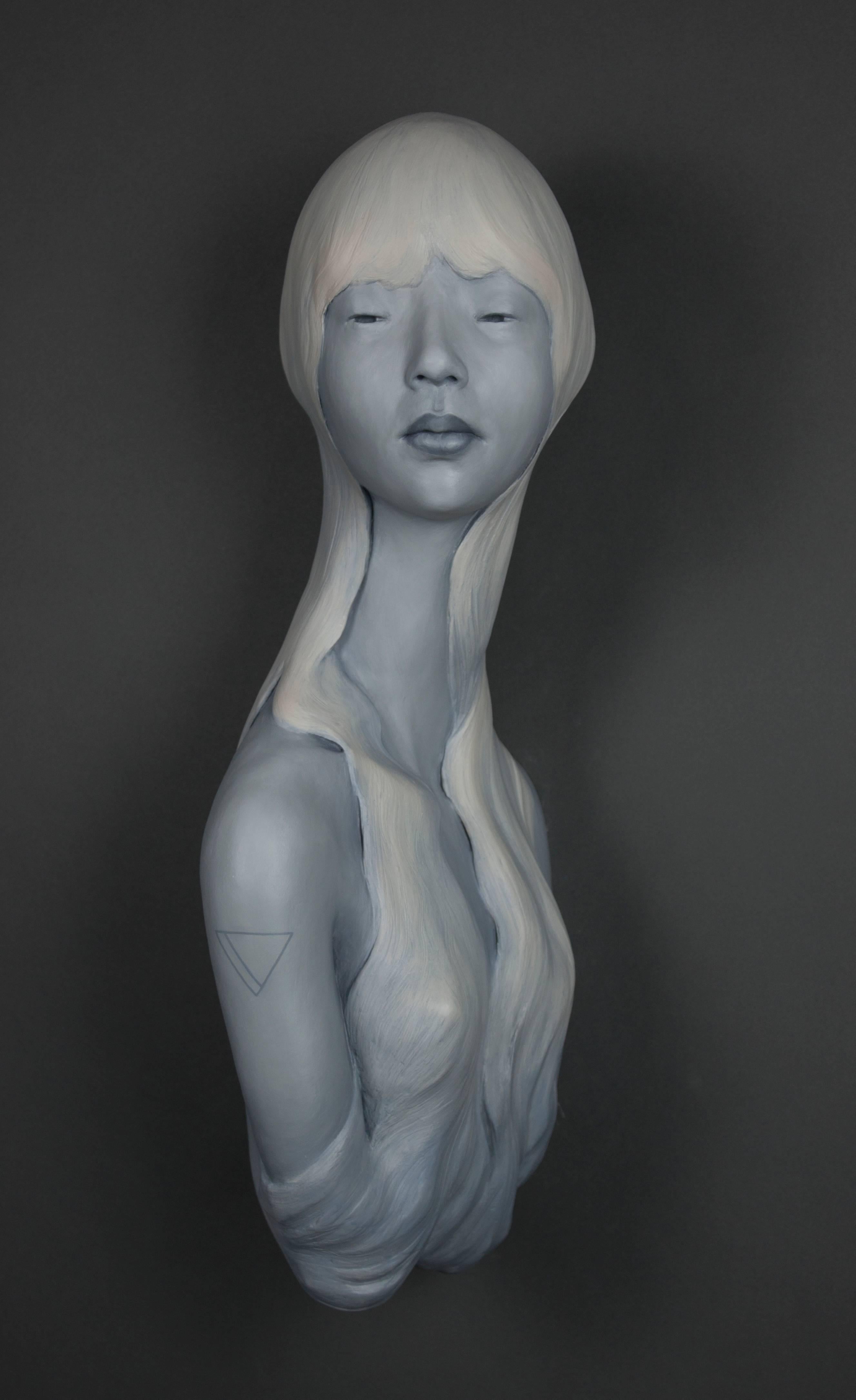 Gosia Figurative Sculpture - "Water", Wall-Mounted Sculpture