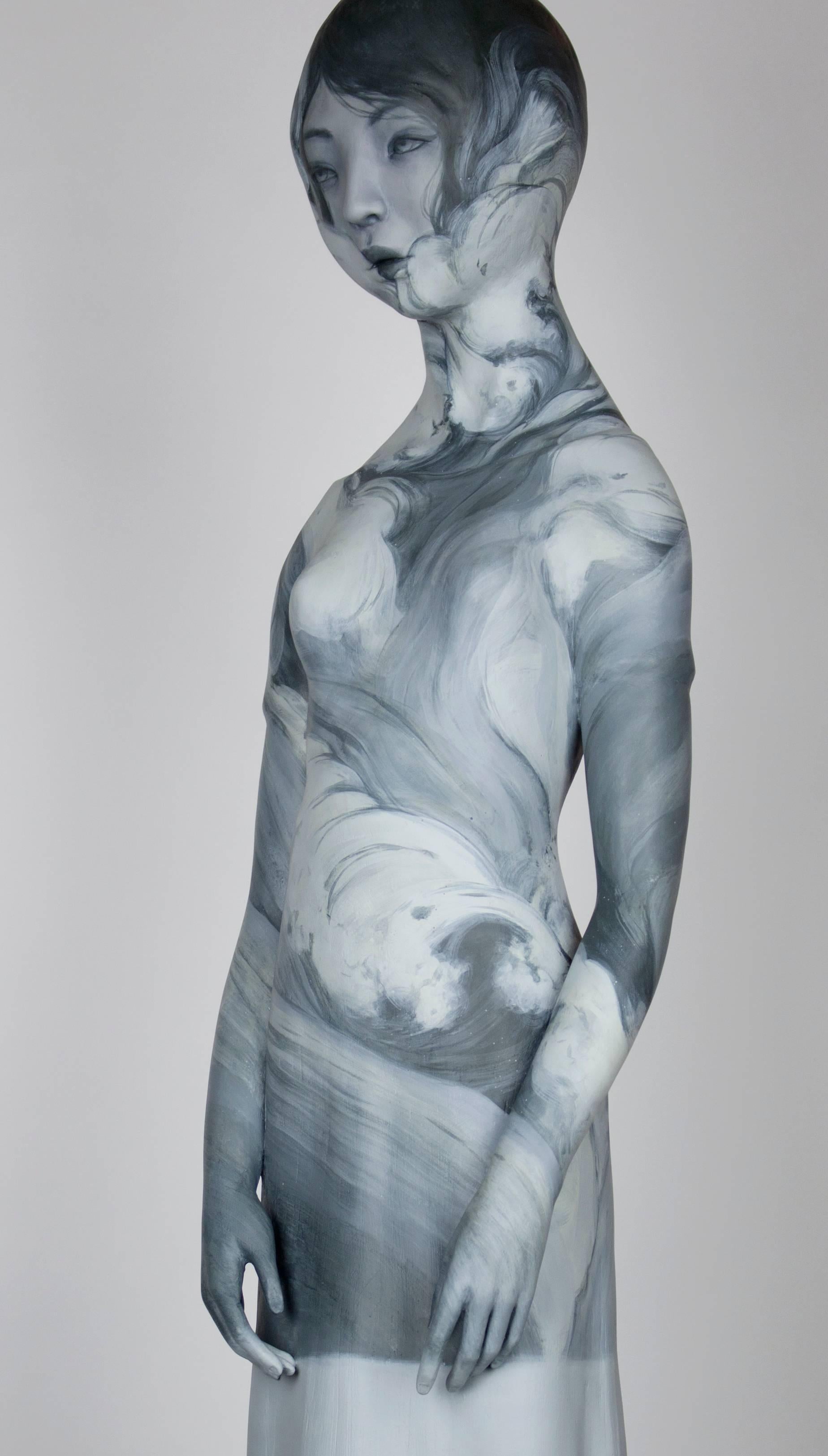 Gosia Figurative Sculpture - Beneath the Waves