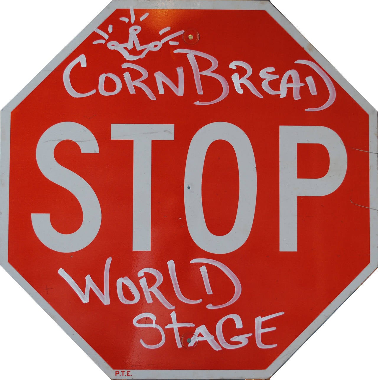 World Stage - Painting by Cornbread