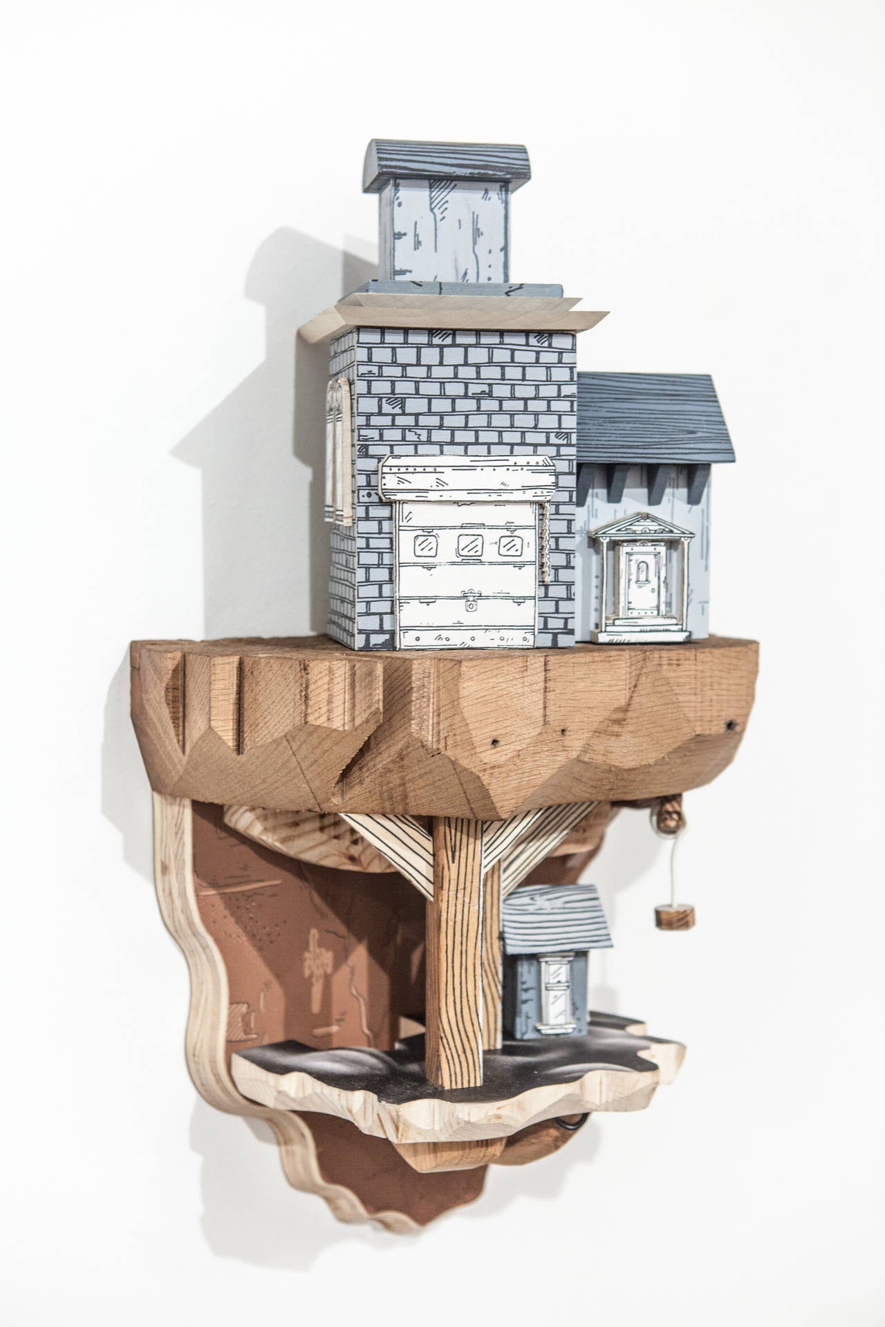 Garage Land - Contemporary Sculpture by Luke O'Sullivan