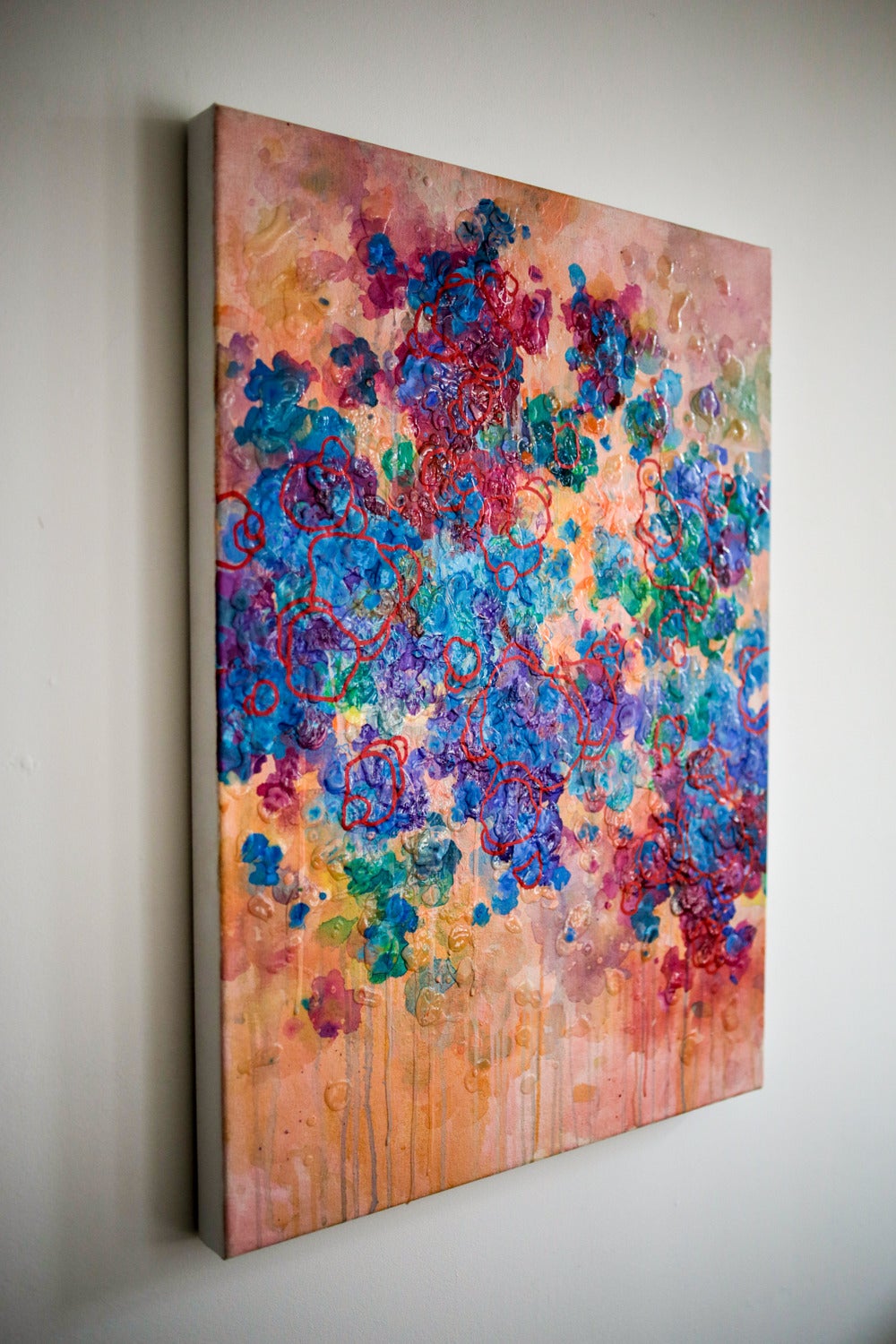Ryan Beck Untitled Orange For Sale At 1stdibs