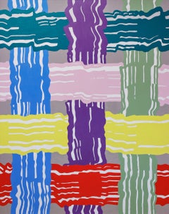 "Loupe De Loupe", Contemporary Acrylic on MDF, 21st Century, Unframed