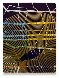 "Oldies Swing", Abstract Patterns, Geometric Abstraction, Woodcut, Monoprint