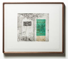 "This Must Be the Place VE 5/7" Intaglio, hand colored, patterns