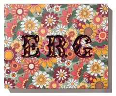 "ERG" Dimensional Wall-Hanging Sculpture by Charles Clary