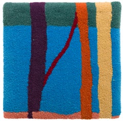 Muddy Creek 2: Tufted Wool Sculpture, Zeitgenössische Kunst des 21.