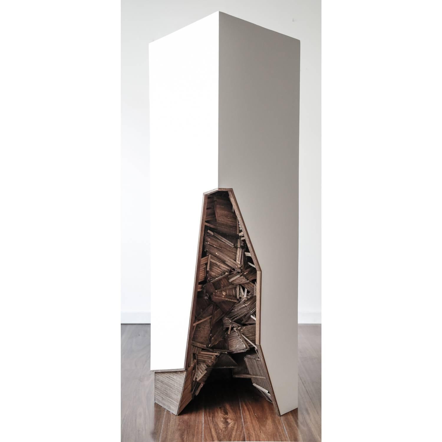 Seth Clark Abstract Sculpture - Pedestal Study I
