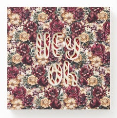 "HEY OH" Appeso a parete realizzato a mano da Charles Clary