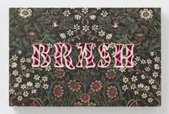 "BRASH" Bold Hand-Cut Layered Paper Wall Sculpture, 21st Century
