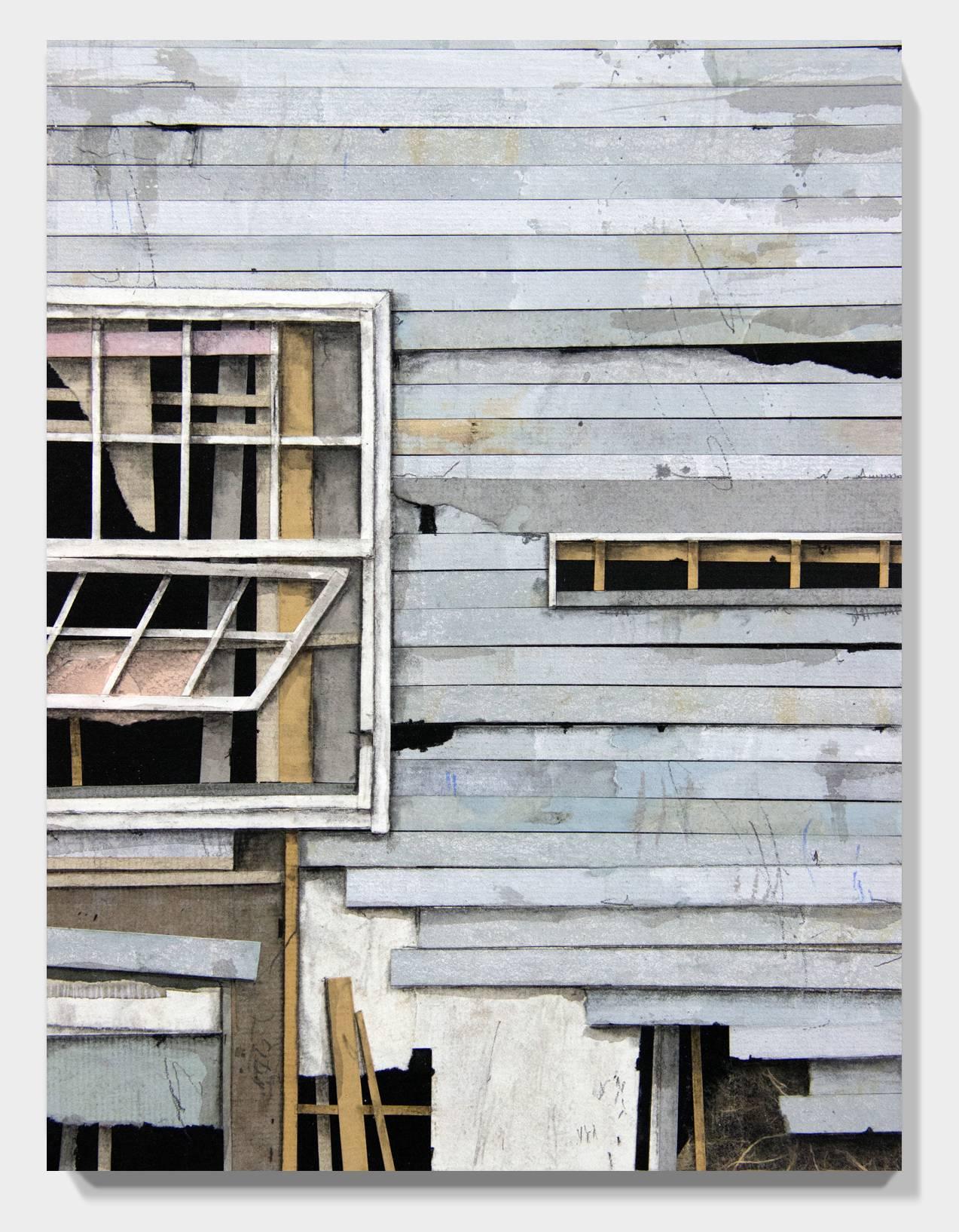 Window Study I - Contemporary Mixed Media Art by Seth Clark