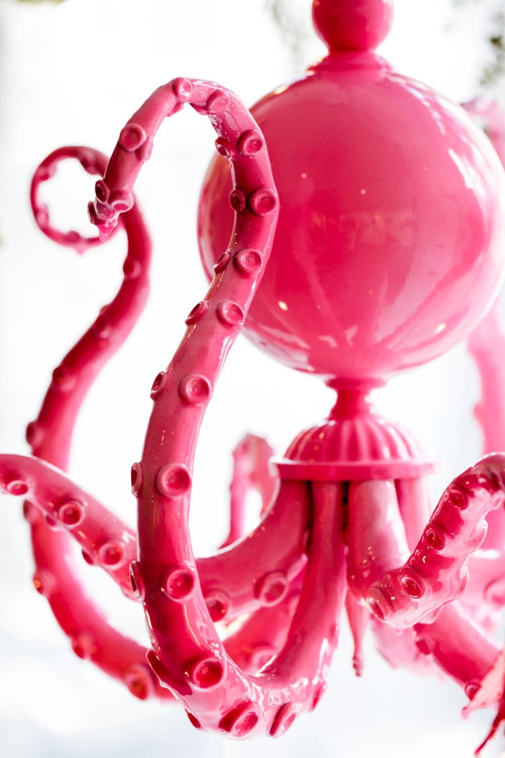 adam wallacavage octopus chandelier