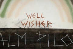 "Well Wisher Palm Pilot (Linea Pictura)", dipinto arcobaleno a tecnica mista