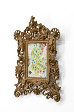 "Memento Morididdle Movement #648", Abstract Layered Wall-Hanging Sculpture