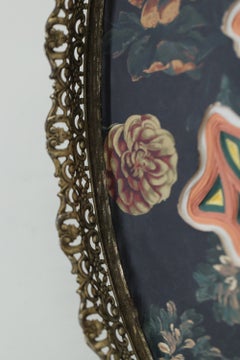 "Memento Morididdle Movement #185", Layered Paper Floral Pattern Sculpture