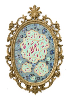 «Memento Morididdle Movement n.º 434», escultura con motivos florales de papel en capas