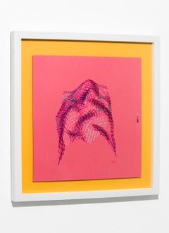Die „Fabric“-Bewegung und geometrische Abstraktion in der Stickerei auf Papier