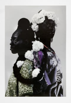 «Africaine, n.º 2», fotografía de retrato de arte contemporáneo, siglo XXI