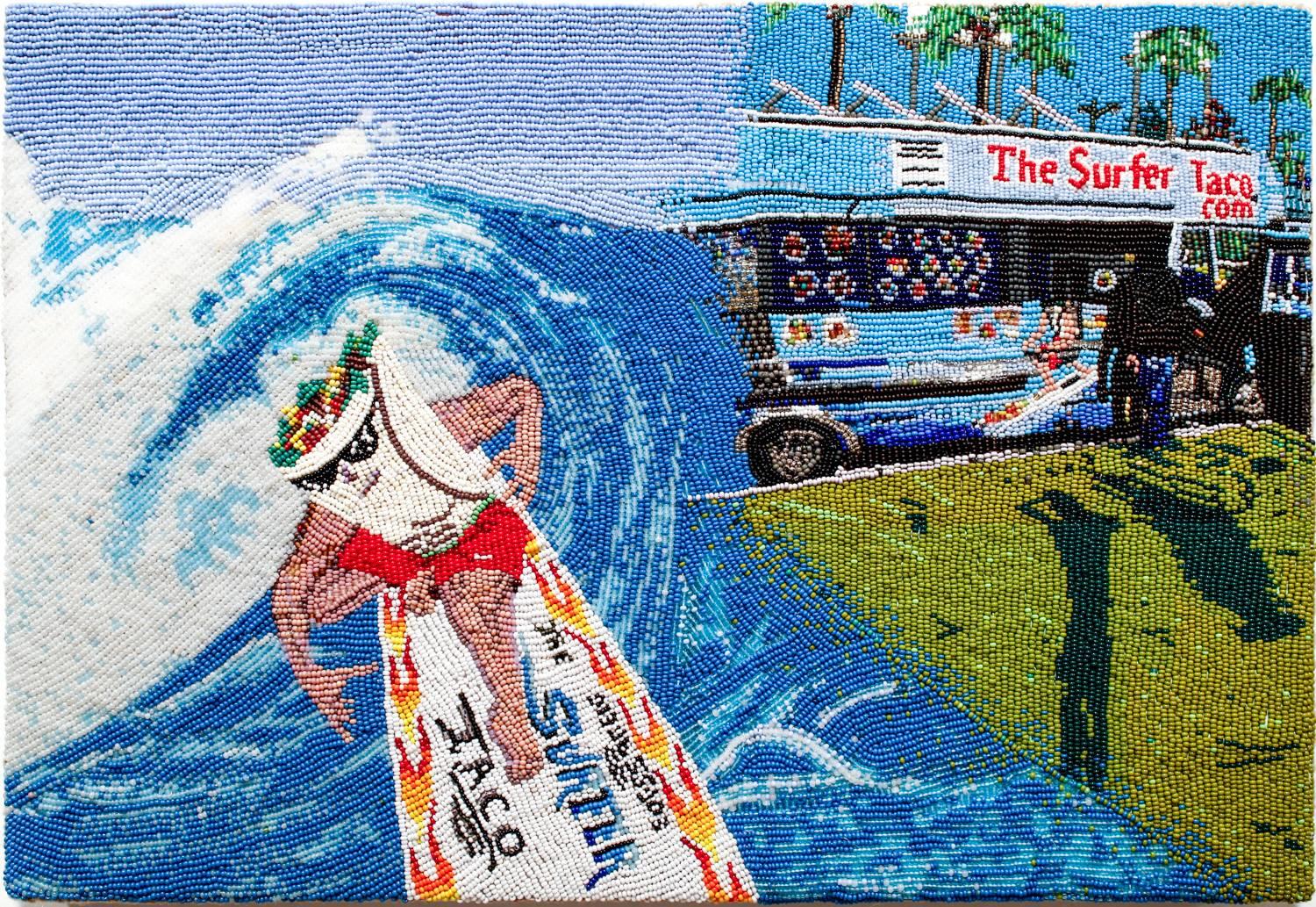 Surfer Taco - Art by Corey Stein