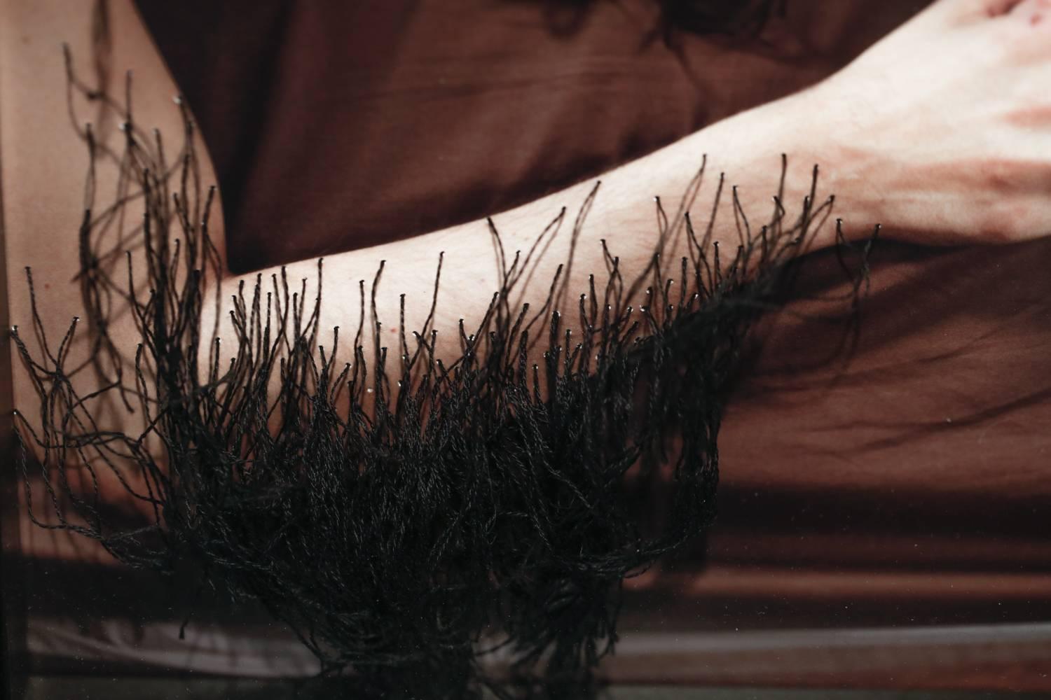 Don’t think of her porous membrane. - Contemporary Photograph by Ashley Catharine Smith