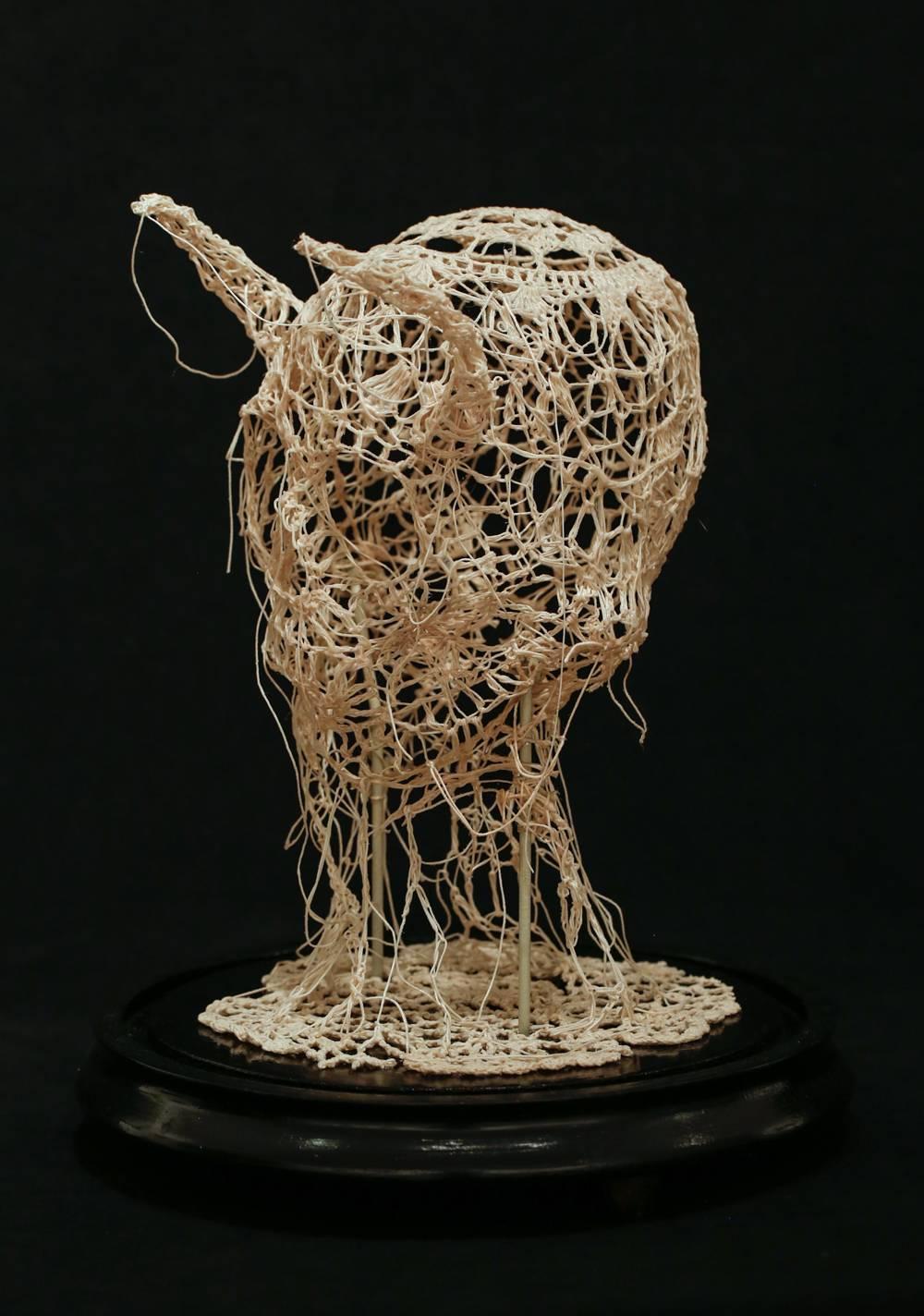 Spire - Black Figurative Sculpture by Caitlin McCormack
