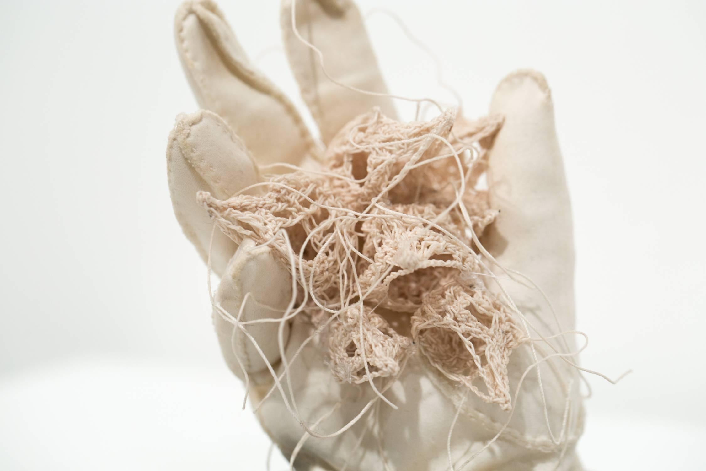Lull II - Beige Figurative Sculpture by Caitlin McCormack