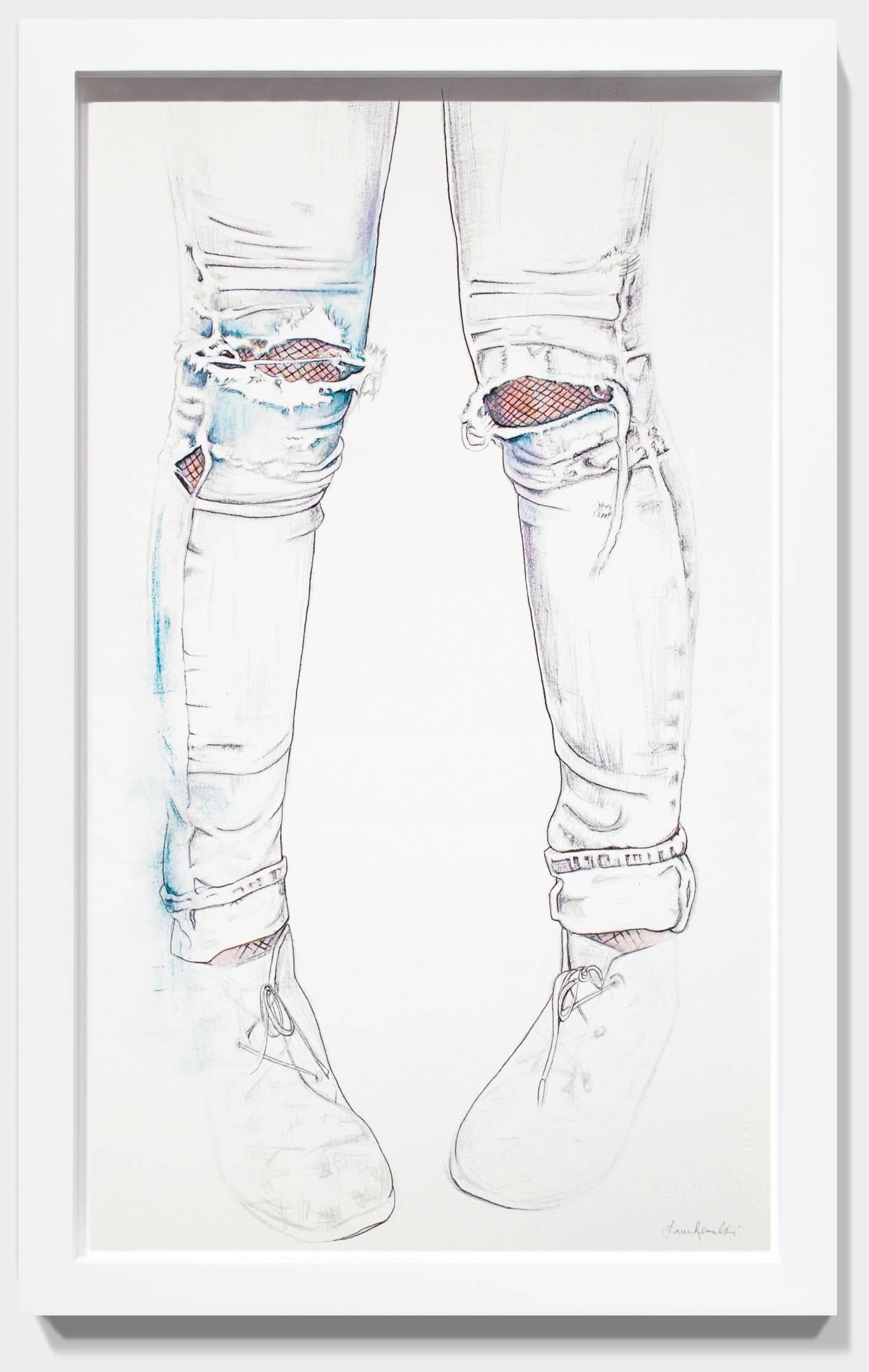 Sbiadito - Mixed Media Art Contemporaneo di Lauren Rinaldi