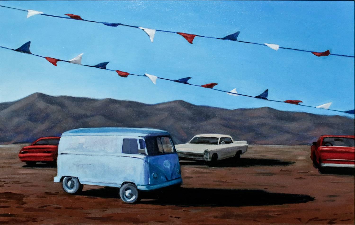 American Dream - Painting by Katherine Fraser