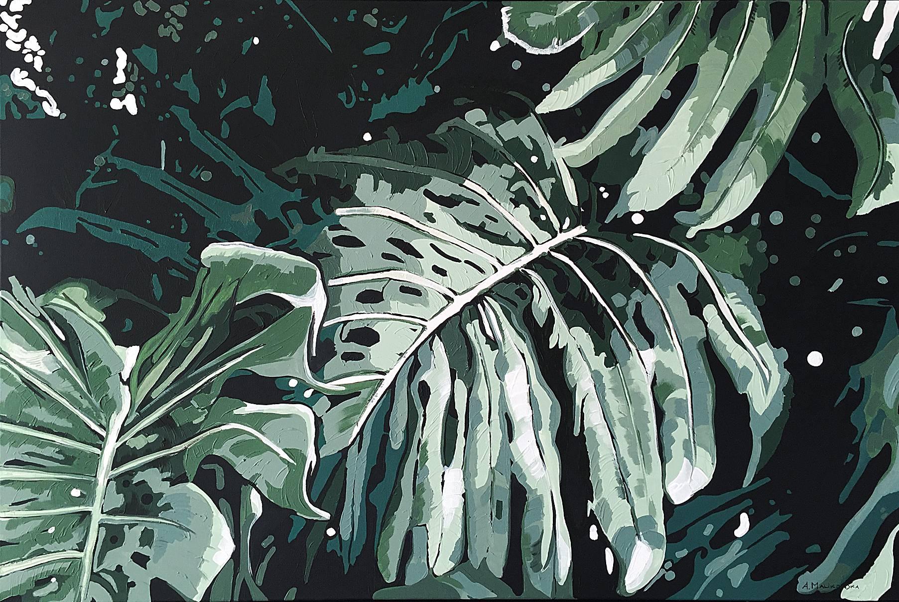 From the Leaves series - luscious tropical rain forest foliage.