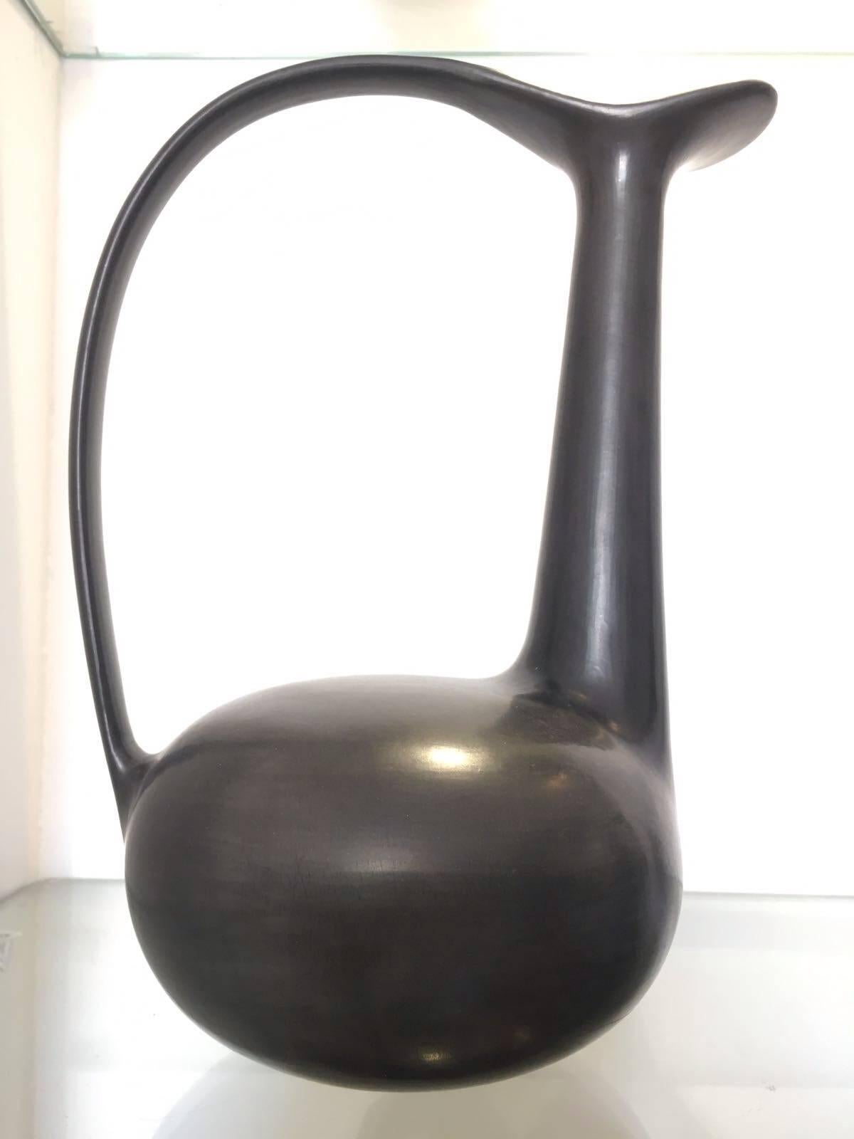  1940s Bucchero Vase by Gio Ponti 1