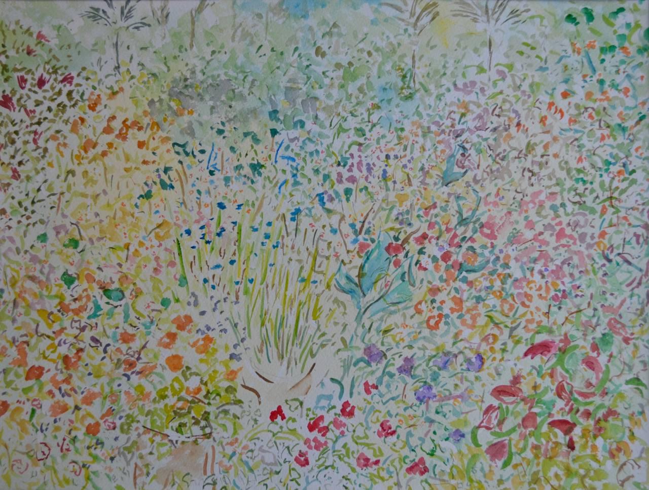 Phillip Alder Landscape Art – Monnar Garten, Indien Dezember