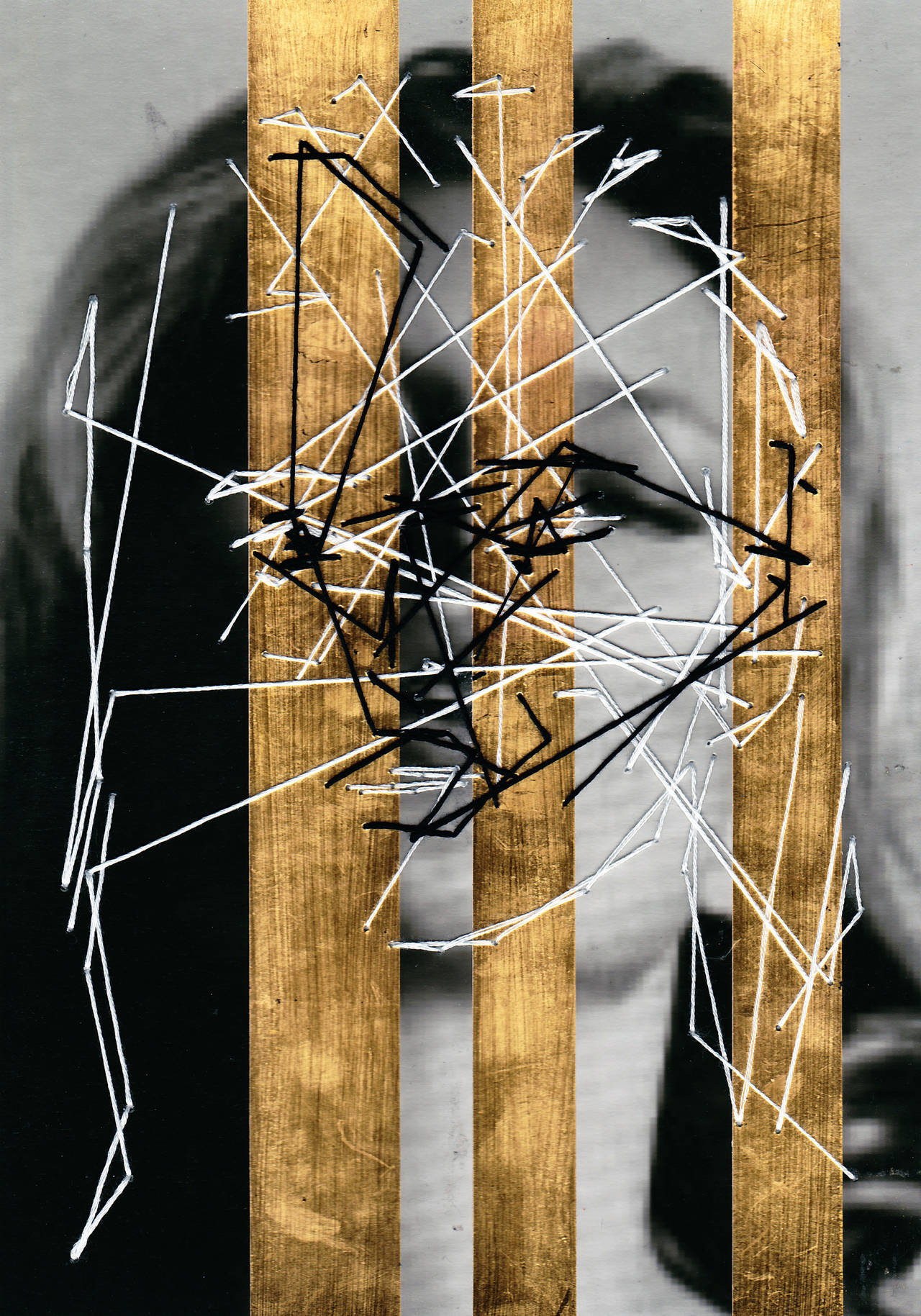 Kate  Playboy #1I #6T #2' - Mixed Media Art de Ant Pearce
