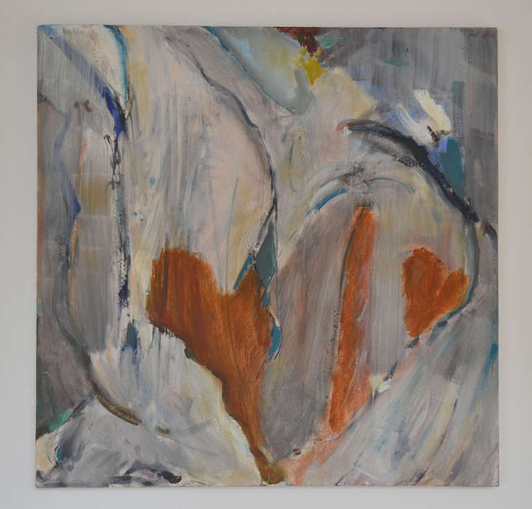 Untitled (Hearts): Mixed Media Contemporary Painting by Peter Rossiter 1