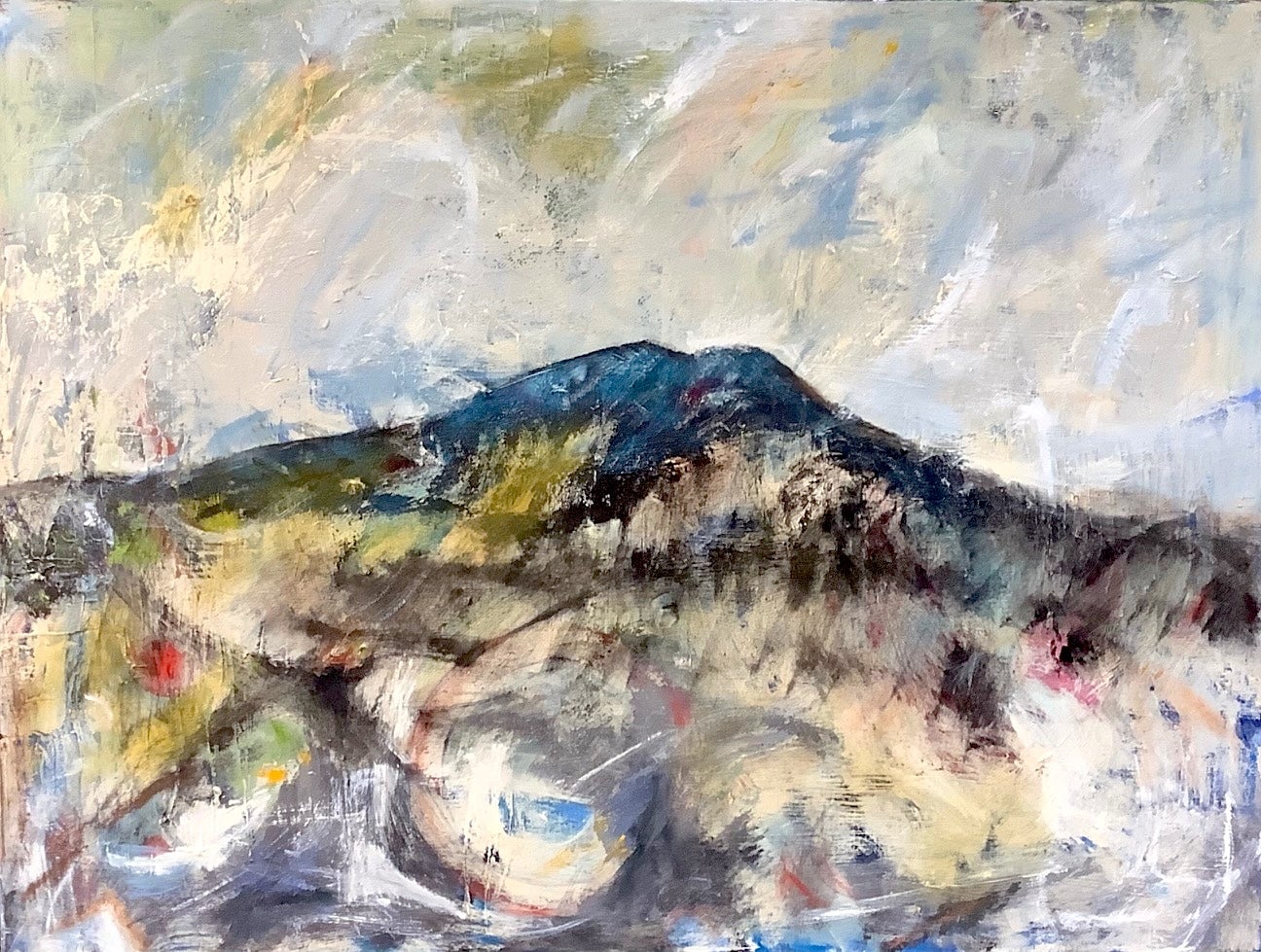 Welsh Mountain IV, Contemporary Welsh Landscape Painting