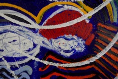 Body Electric. Large Contemporary Neo Expressionist Oil Painting
