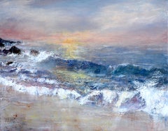 Light Fantastic, Contemporary Seascape Oil Painting