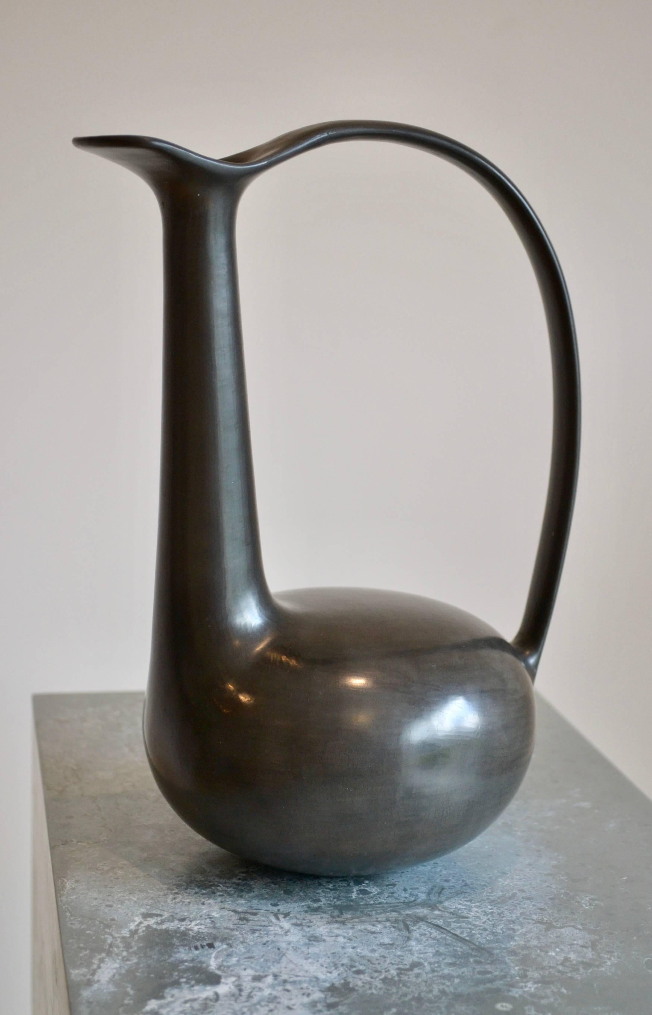  1940s Bucchero Vase by Gio Ponti 4