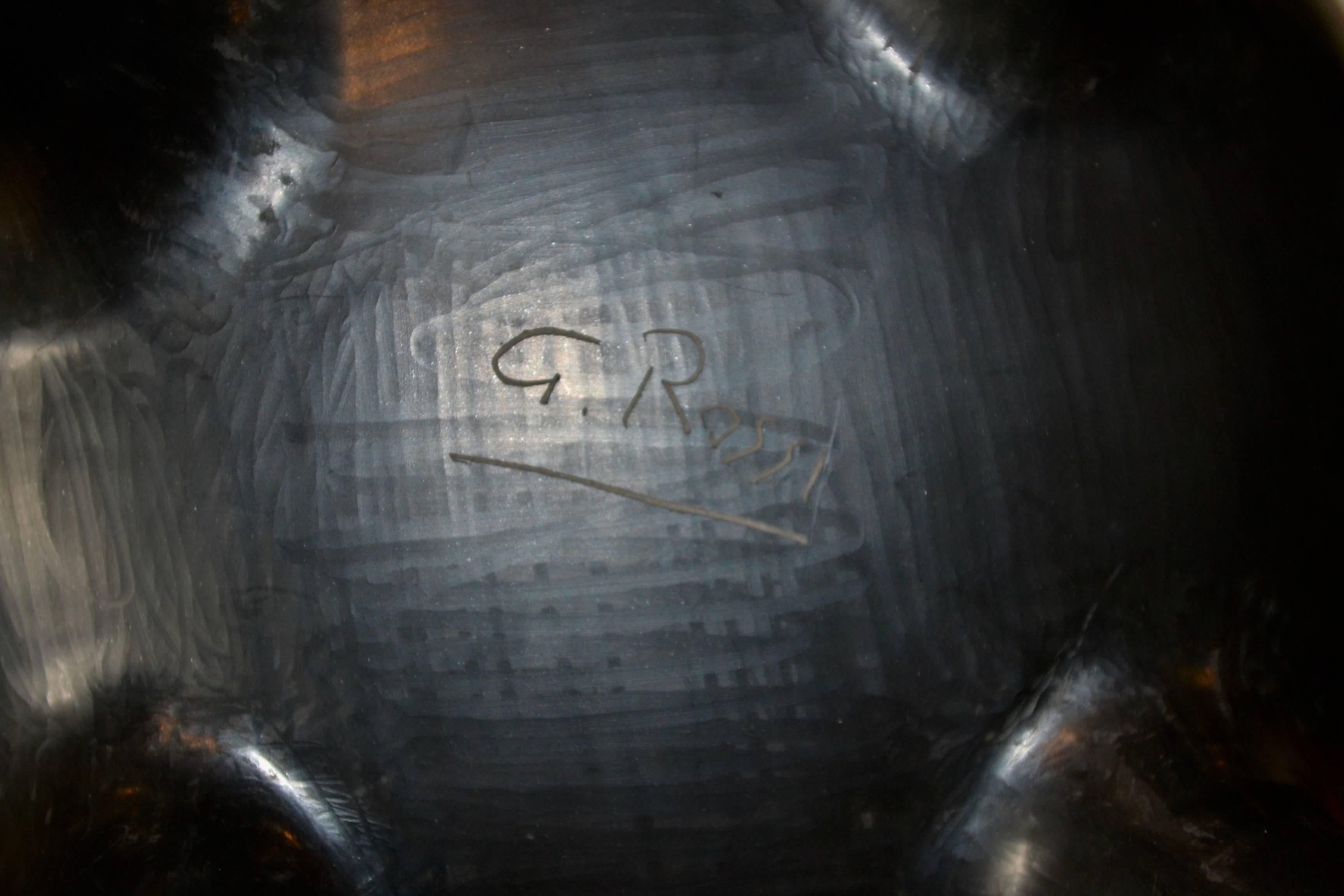 1940s Bucchero Vase by Gio Ponti 2