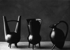 1940s Bucchero Vase by Gio Ponti