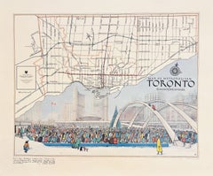 Map of Metropolitan Toronto