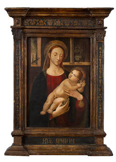 Antique Madonna & Child