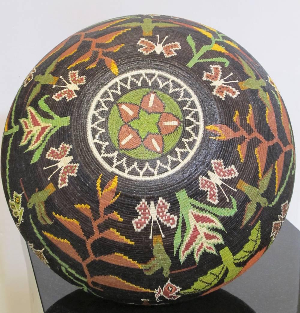Rainforest Basket by Isabela Cabezon - Tribal Art by Unknown