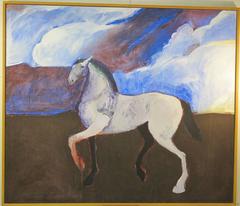 Dream Horse With Clouds