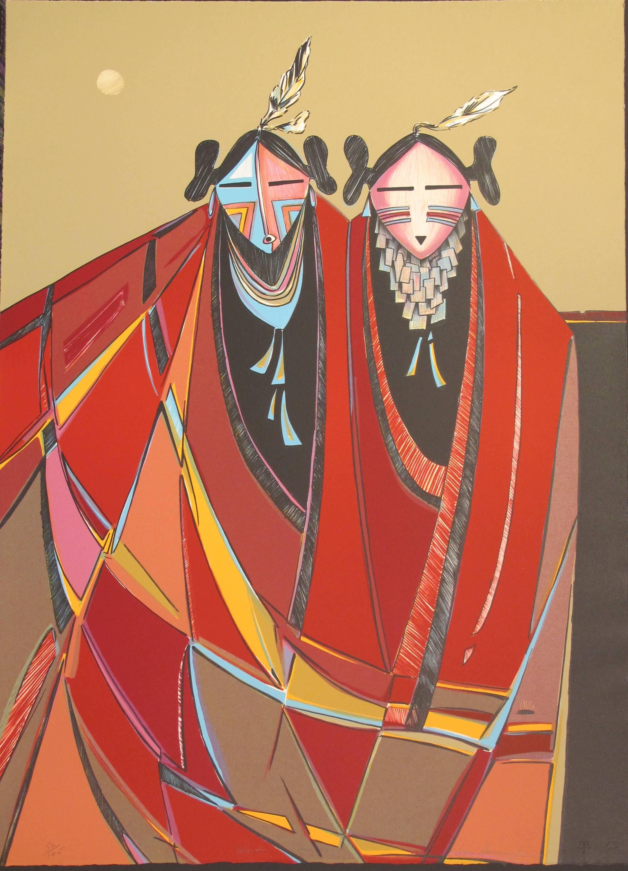 Dan Namingha Maiden Singers at 1stDibs dan namingha art, dan maiden